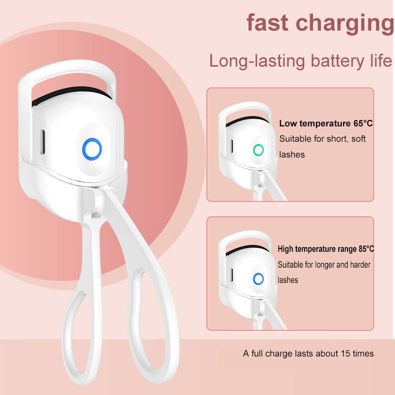 Rechargeable Heated Lash Curler – Long-Lasting Curls in Seconds